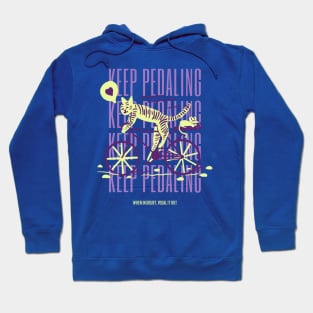 Keep Pedaling Tiger Hoodie